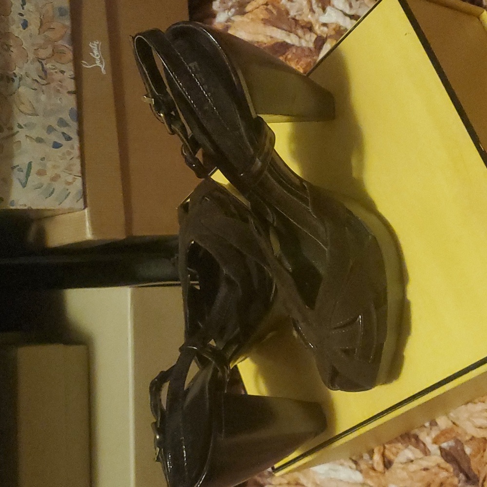 Fendi Heels Brown NEW - Picture 9 of 16